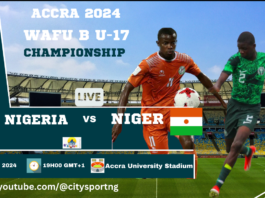 Watch Live Nigeria vs Niger | WAFU U17 Championship \ AFCONQ | MD2 Eaglets vs Niger WAFU B U17 Cup of Nations d