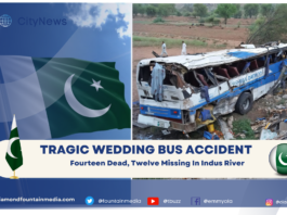 Tragic Wedding Bus Accident in Northern Pakistan Claims 14 Lives and Leaves 12 Missing In a devastating incident, at least 14 people