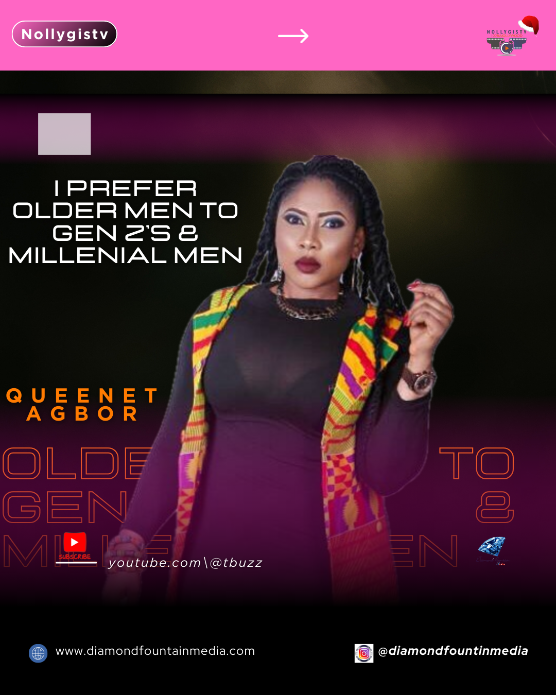 Why I Prefer To Date Grandpas Instead Of Gen Z's And Millennial Men - Queeneth Agbor Reveals #nollywood #genz #relationship