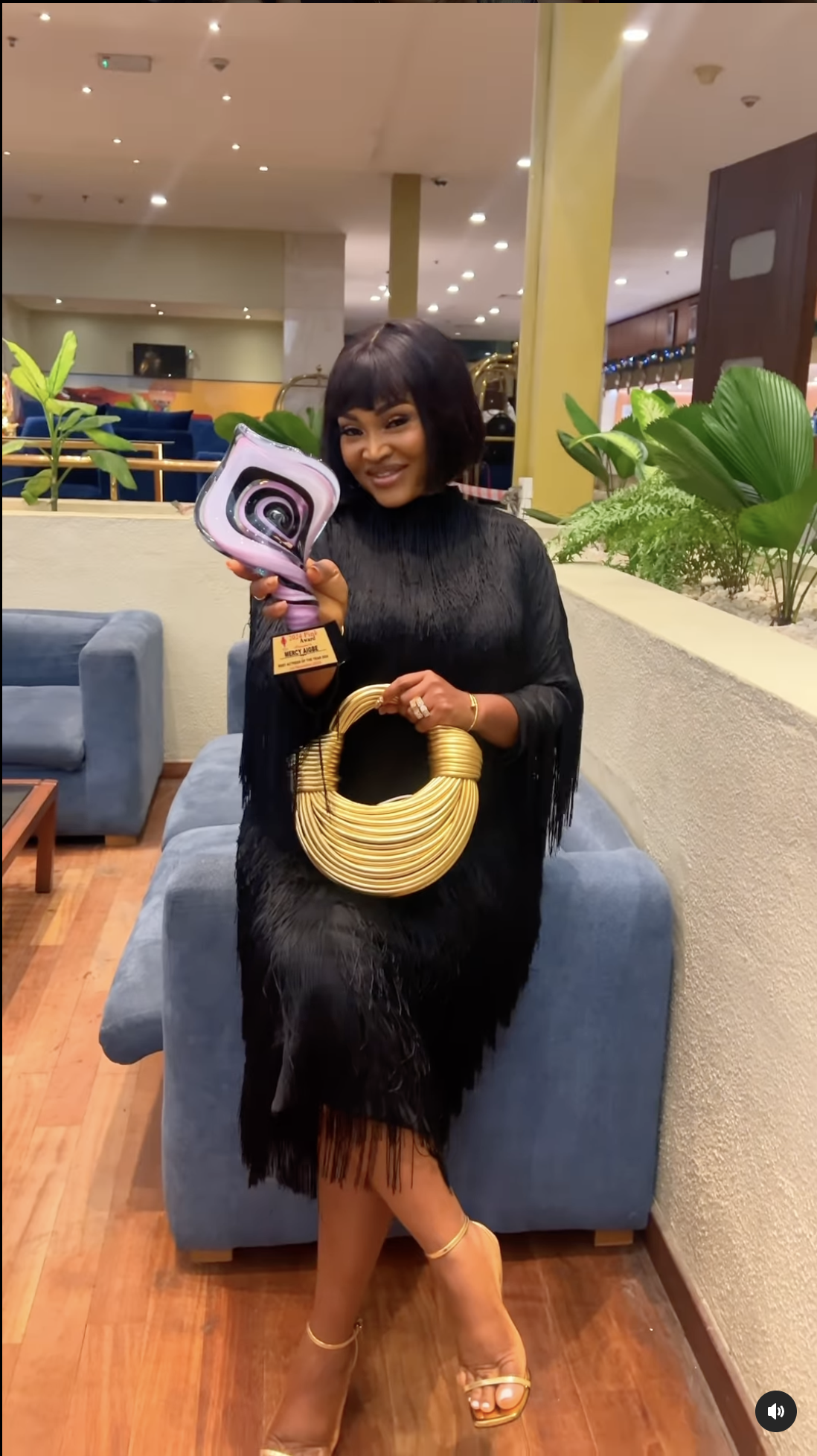 Mercy Aigbe Celebrates As She Bags Another Award At The 2024 OAFP Awards It’s a season of recognition for