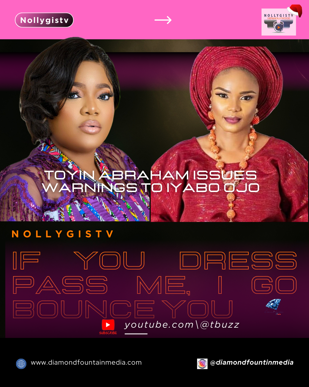 Nollywood stars Toyin Abraham and Iyabo Ojo are at it again—this time, the playful rivalry is all about fashion! The banter began after Toyin Abraham