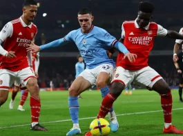 Arsenal delivered a commanding 5-1 victory over Manchester City, significantly bolstering their Premier League title aspirations. Arsenal took advantage of Manchester City's