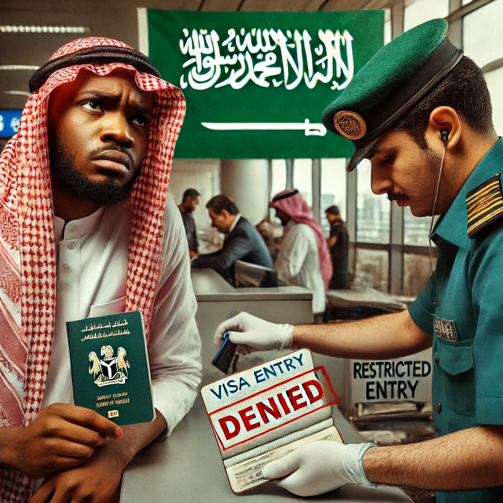 Why Saudi Arabia Is Implementing Visa Restrictions On Nigeria, 13 Others The authority of Saudi Arabia has applied visa restrictions