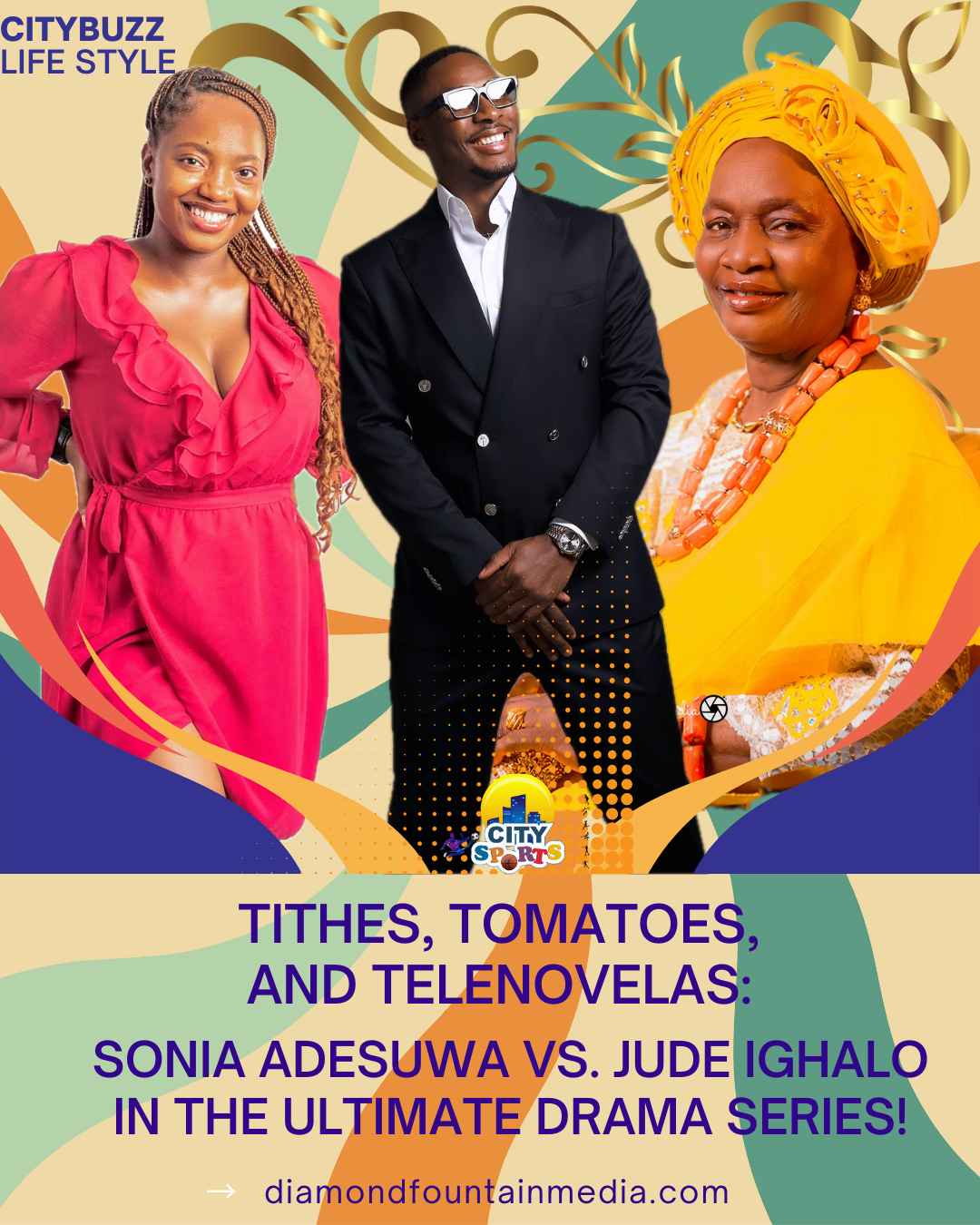 Tithes, Tomatoes, and Telenovelas: Sonia Adesuwa vs Jude Ighalo in the Ultimate Drama Series! Ladies and gentlemen, grab your popcorn